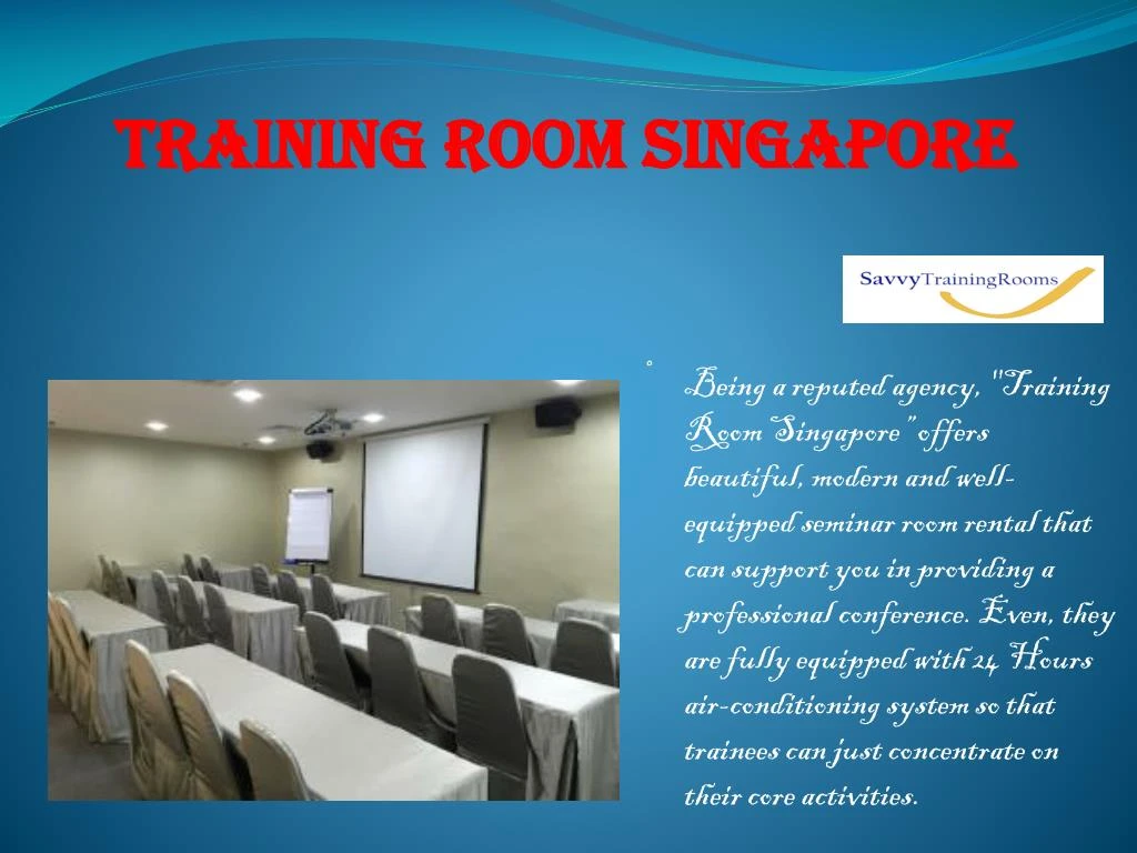 training room singapore