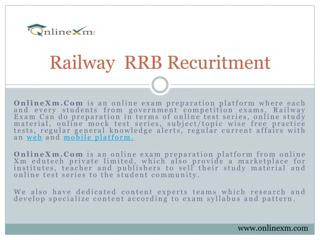 railway rrb recuritment