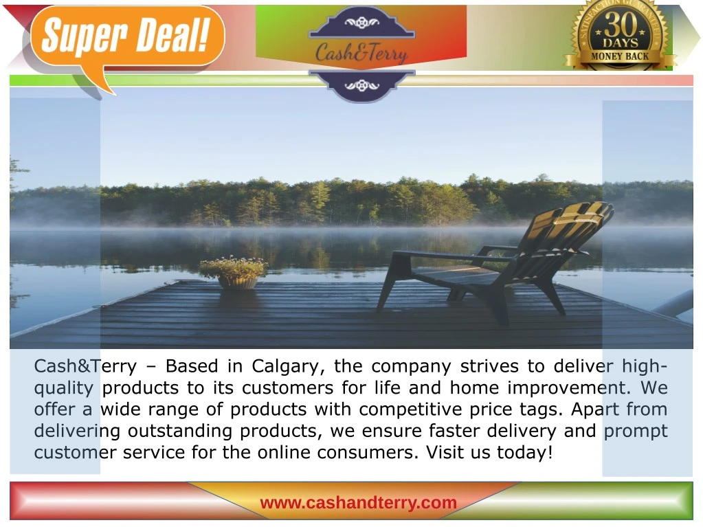 cash terry based in calgary the company strives