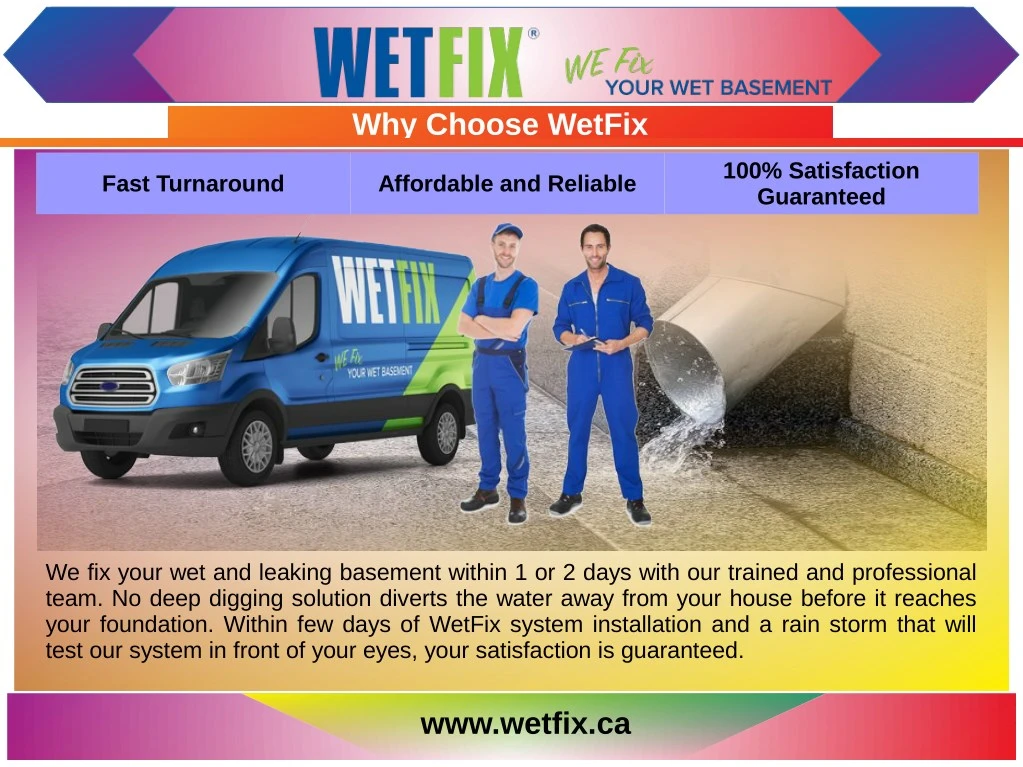 why choose wetfix