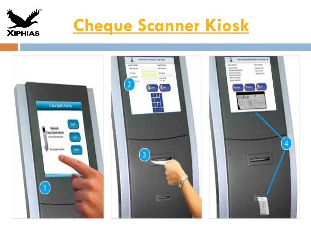 cheque scanner kiosk