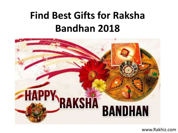 Find Best Gifts for Raksha Bandhan
