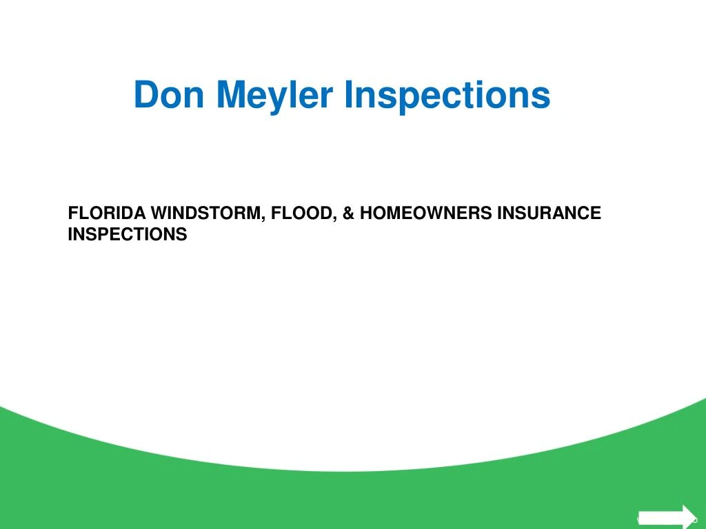 don meyler inspections