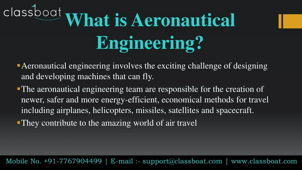 what is aeronautical engineering