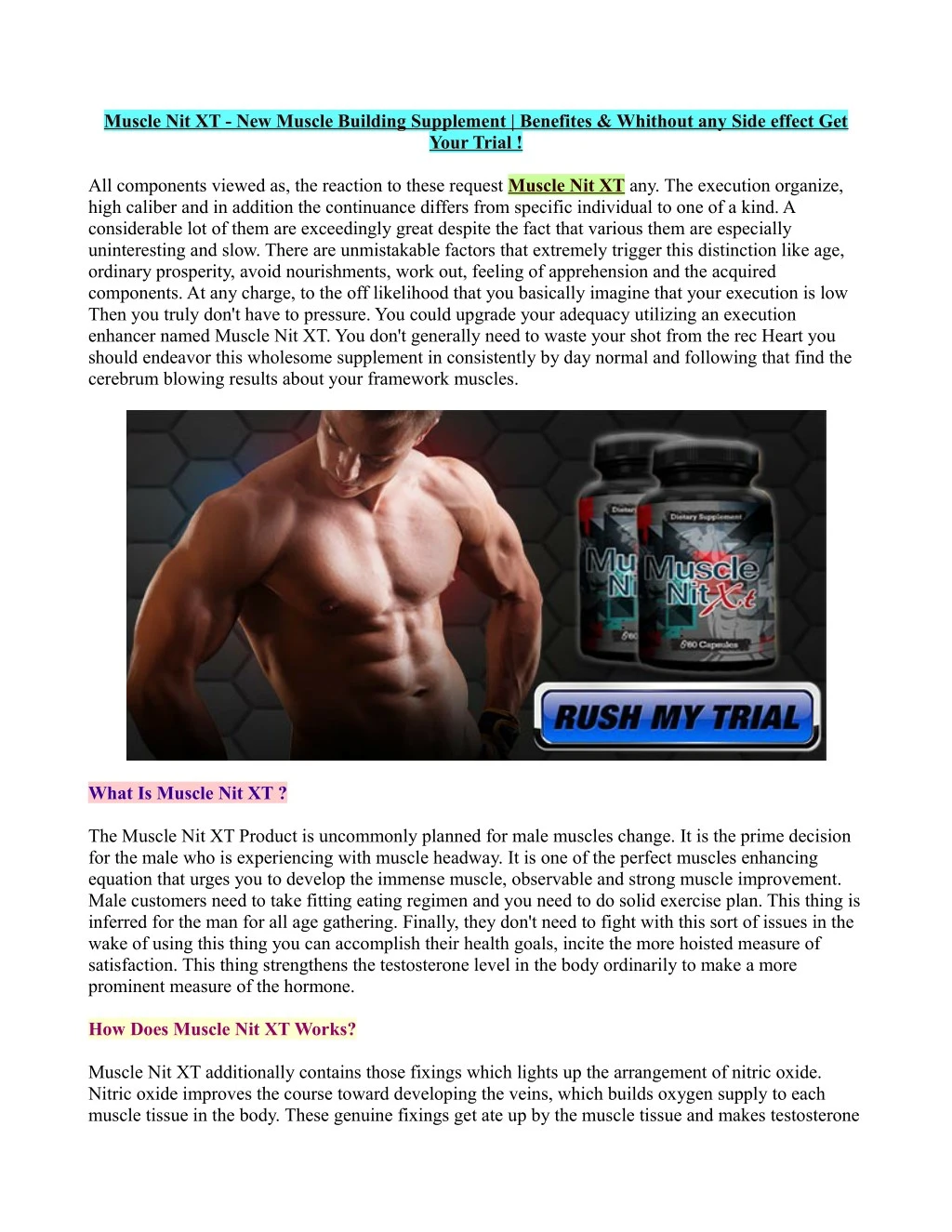 muscle nit xt new muscle building supplement