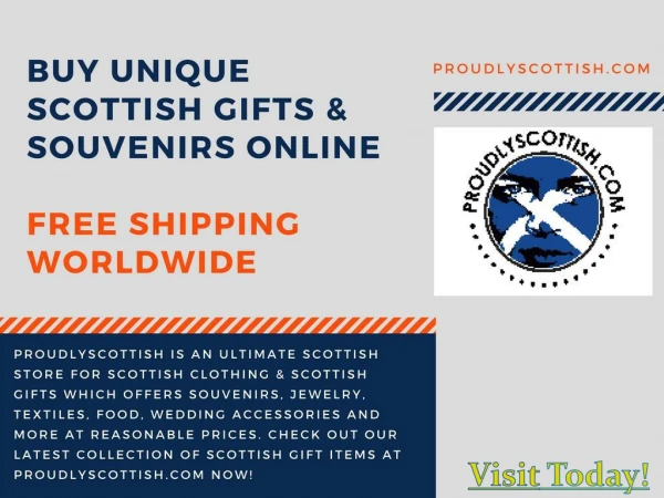 Buy Unique Scottish Gifts & Souvenirs Online | Proudly Scottish