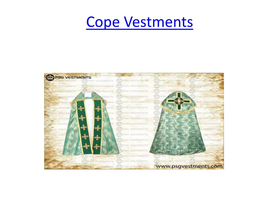 cope vestments