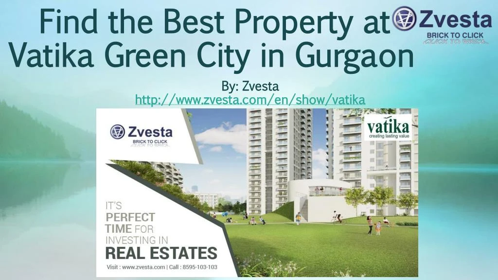 find the best property at vatika green city in gurgaon