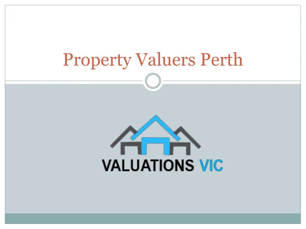 property valuers perth