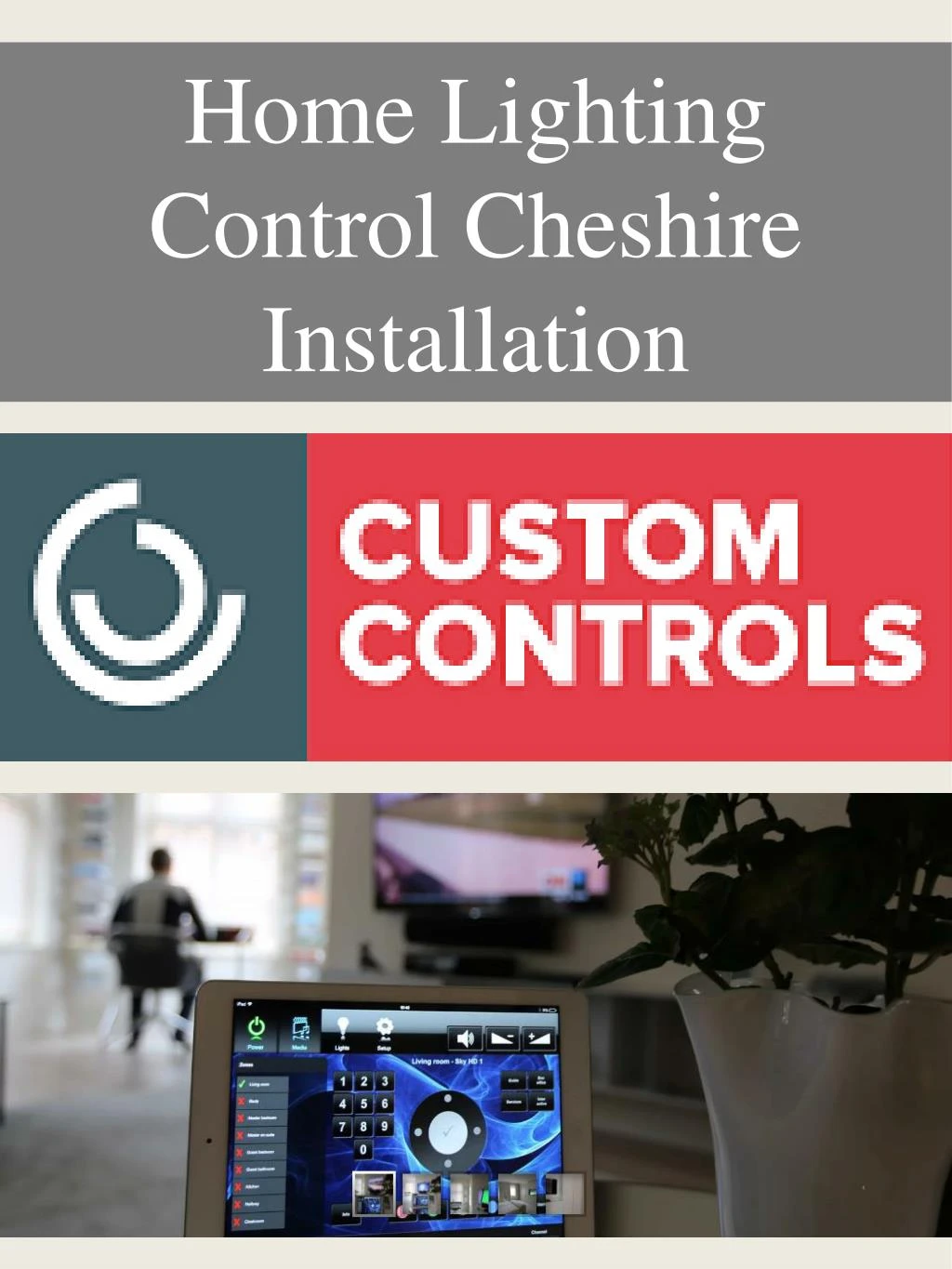 home lighting control cheshire installation