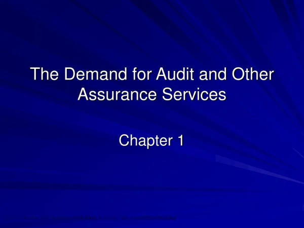 audit chapter 1