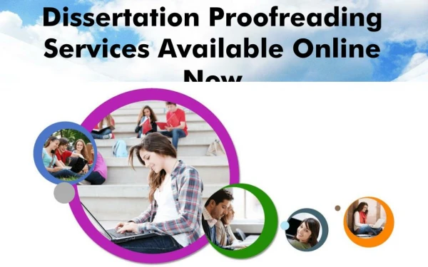 Dissertation Proofreading Services Available Online Now