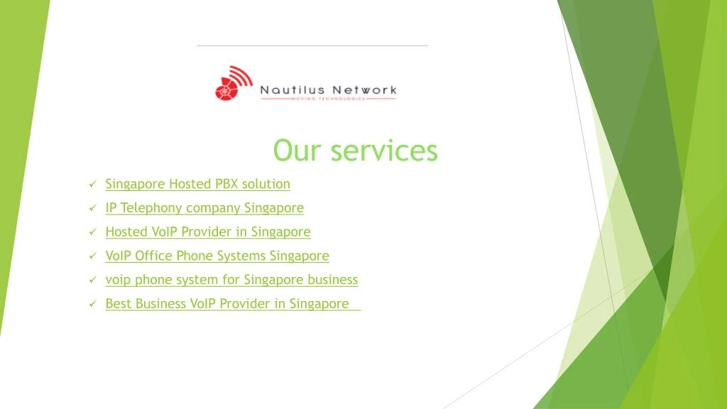 our services singapore hosted pbx solution