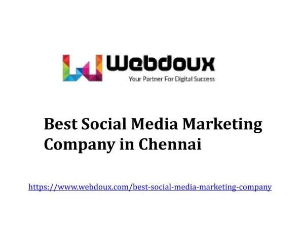 Professional Social Media Marketing Company in Chennai