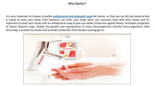 Savlon Antiseptic Lotion & Wipes in India.pptx