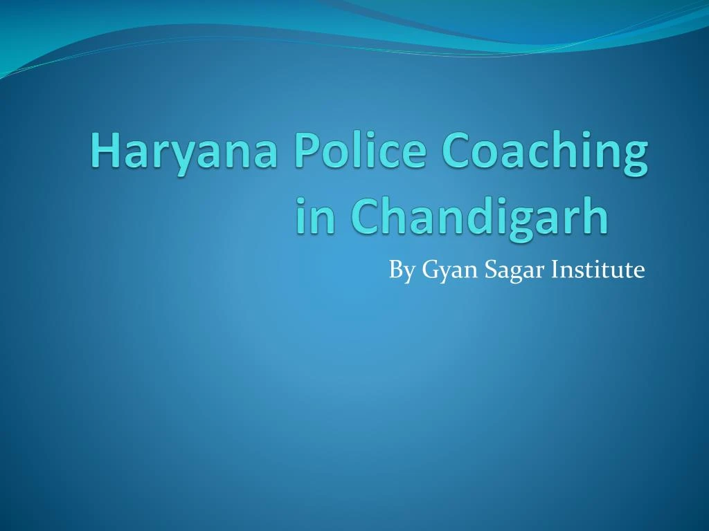 haryana police coaching in chandigarh