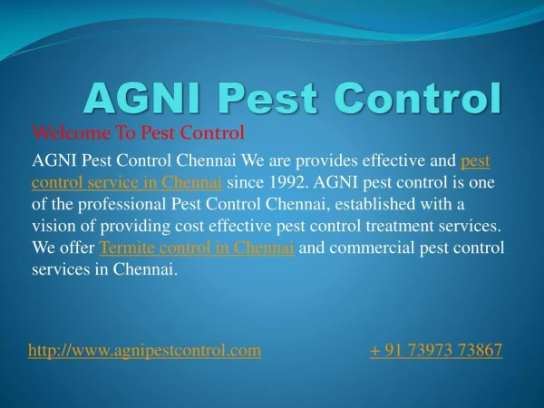 agni pest control
