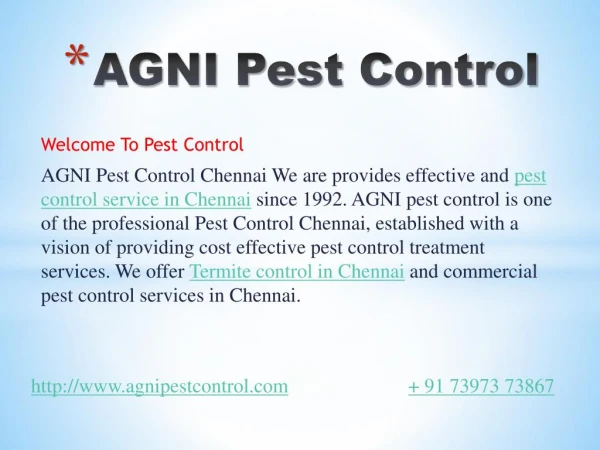 agni pest control