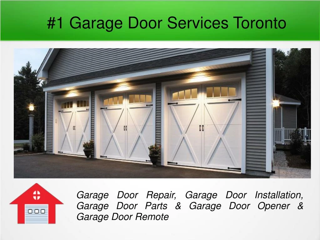 1 garage door services toronto