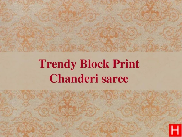 Hand Block Printing in saree and kurtis
