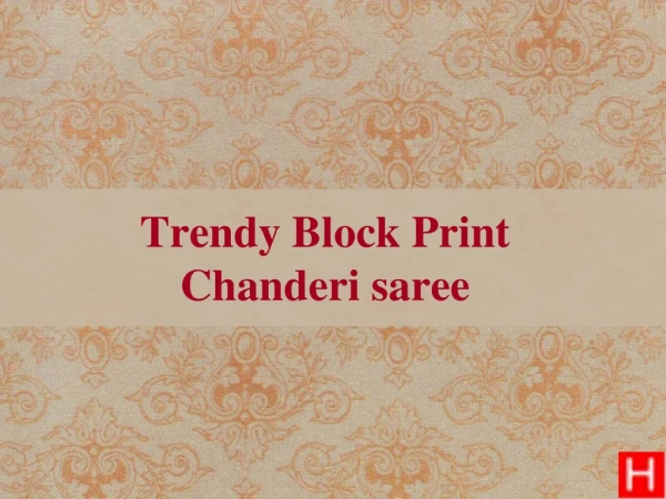 Hand Block Printing in saree and kurtis in india