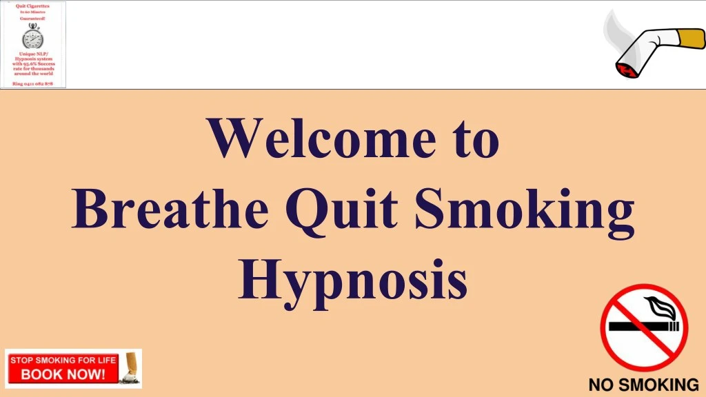 welcome to breathe quit smoking hypnosis