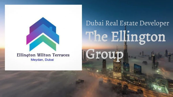 Amazing Property Ellington Wilton Terraces in Meydan