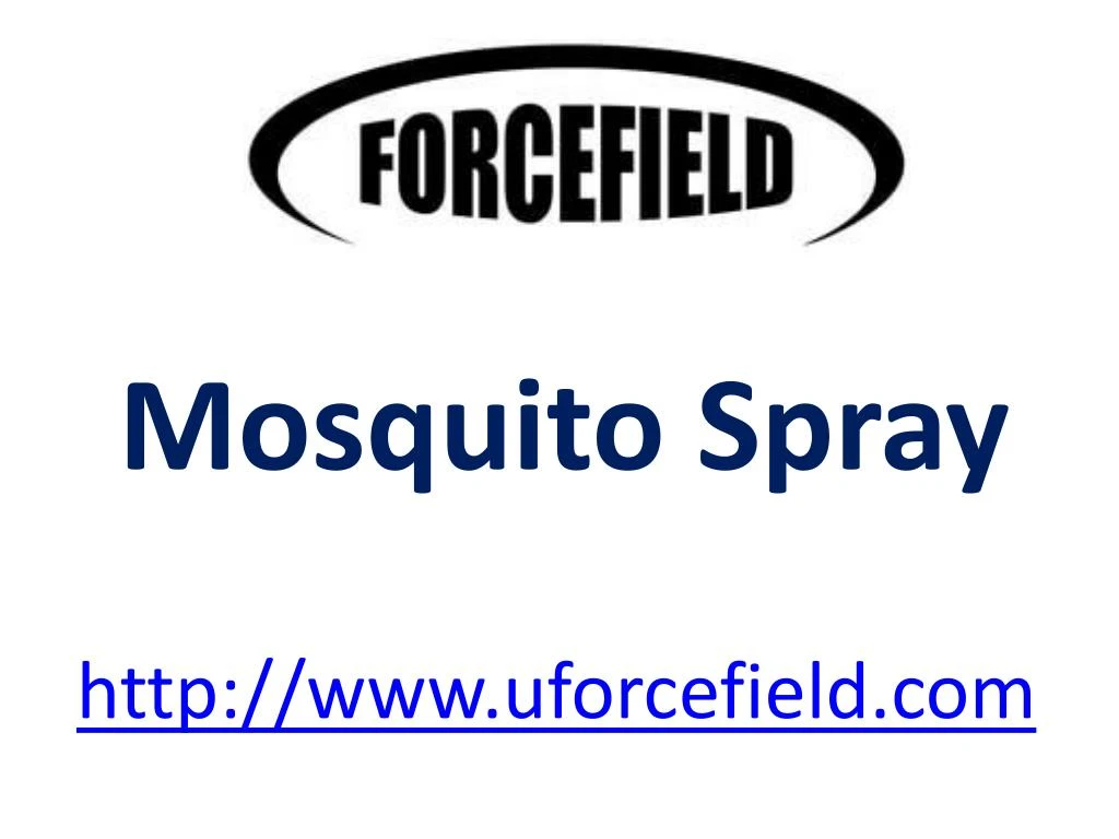 mosquito spray