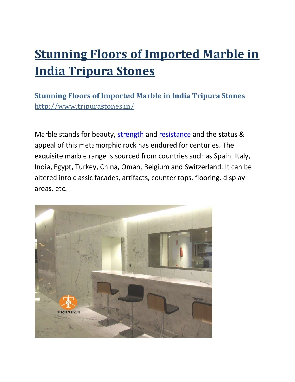 stunning floors of imported marble in india