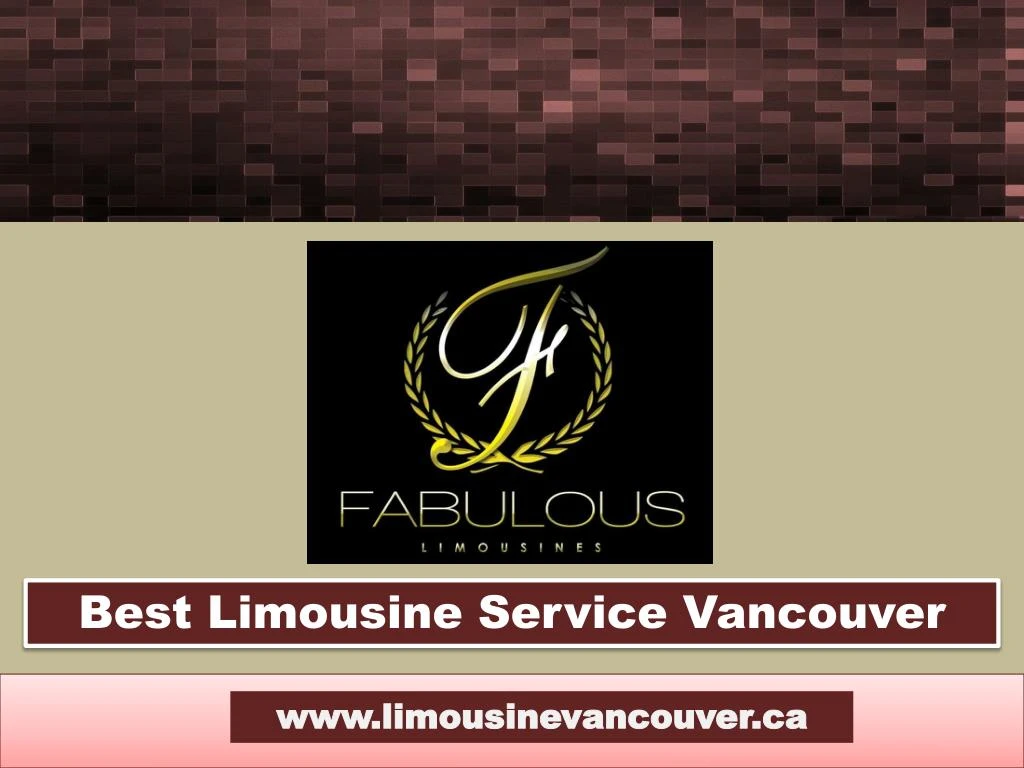 best limousine service vancouver