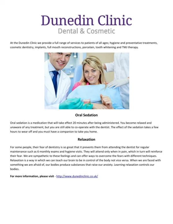 High-Quality Nervous Patients Dentistry