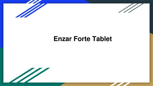 Enzar Forte Tablet - Uses, Side Effects, Substitutes,
