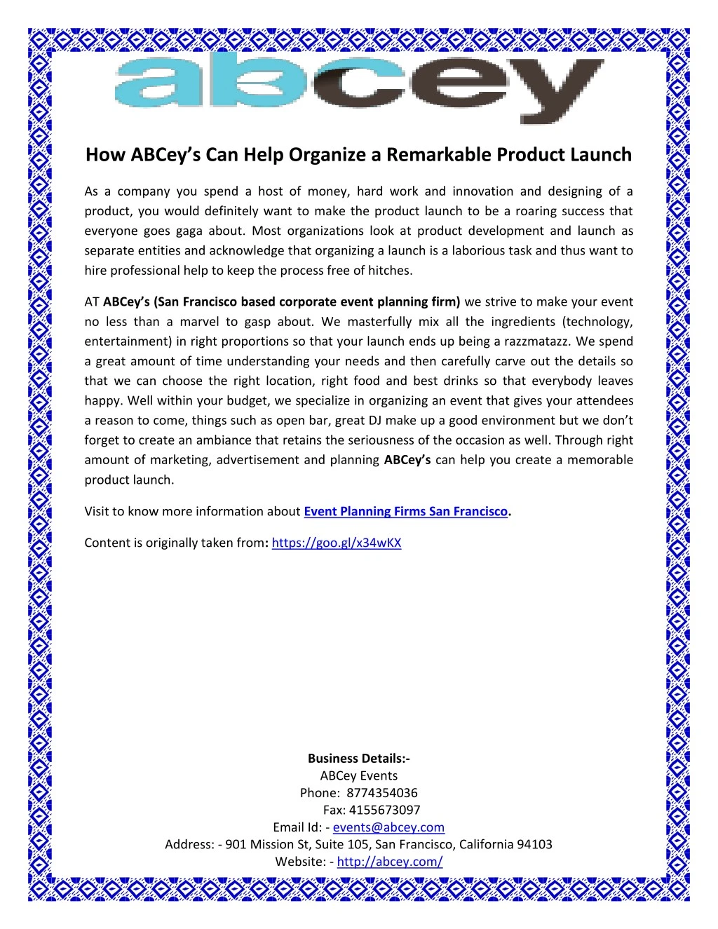 how abcey s can help organize a remarkable