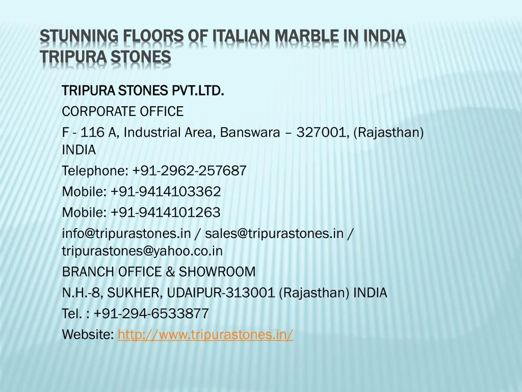 stunning floors of italian marble in india tripura stones