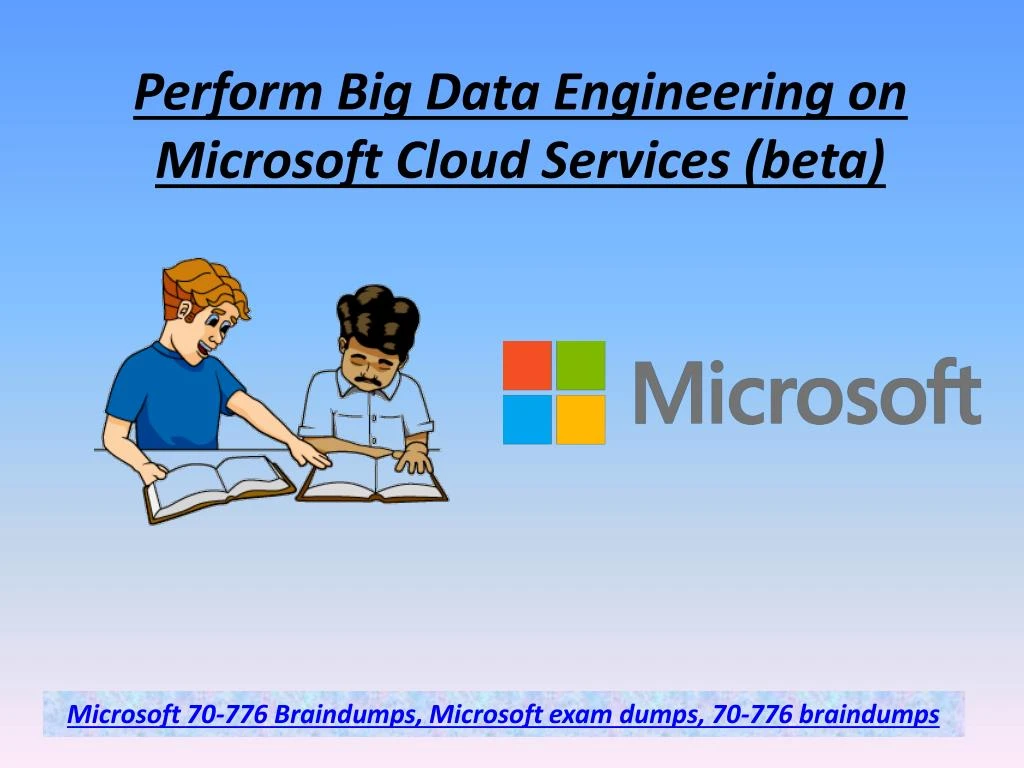 perform big data engineering on microsoft cloud
