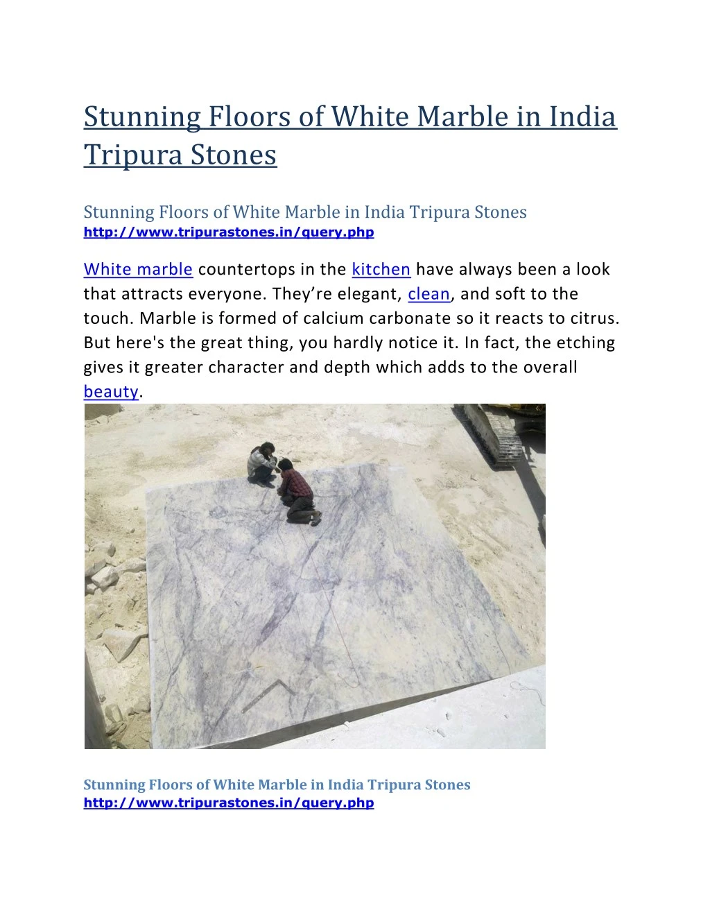 stunning floors of white marble in india tripura