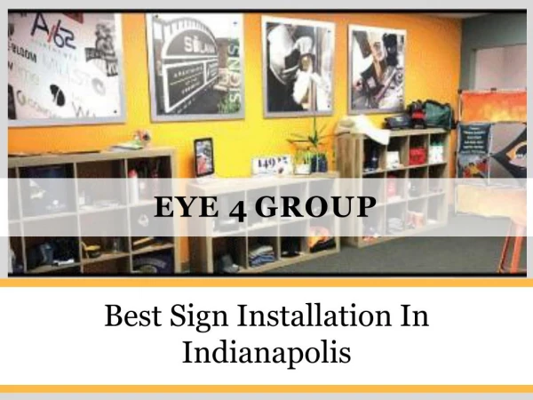 Best Sign Installation Indianapolis
