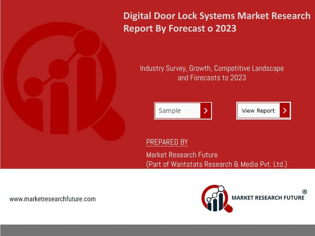 digital door lock systems market research report