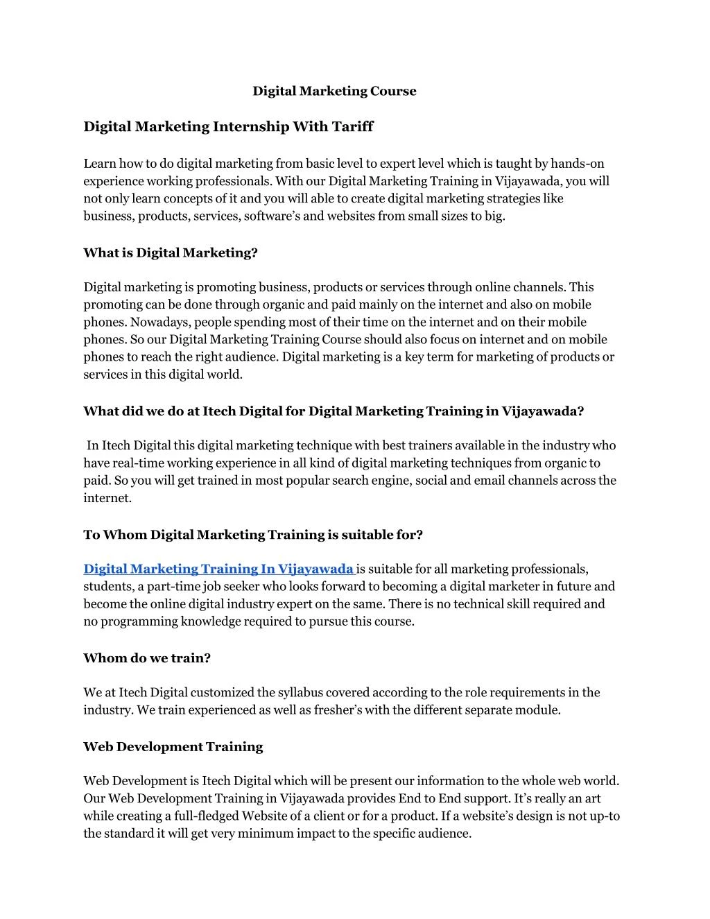 digital marketing course digital marketing