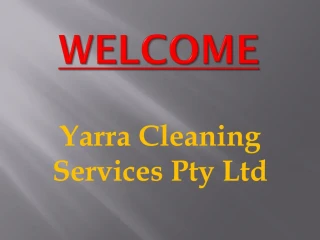Good Commercial Cleaning Services in Melbourne - slide 1