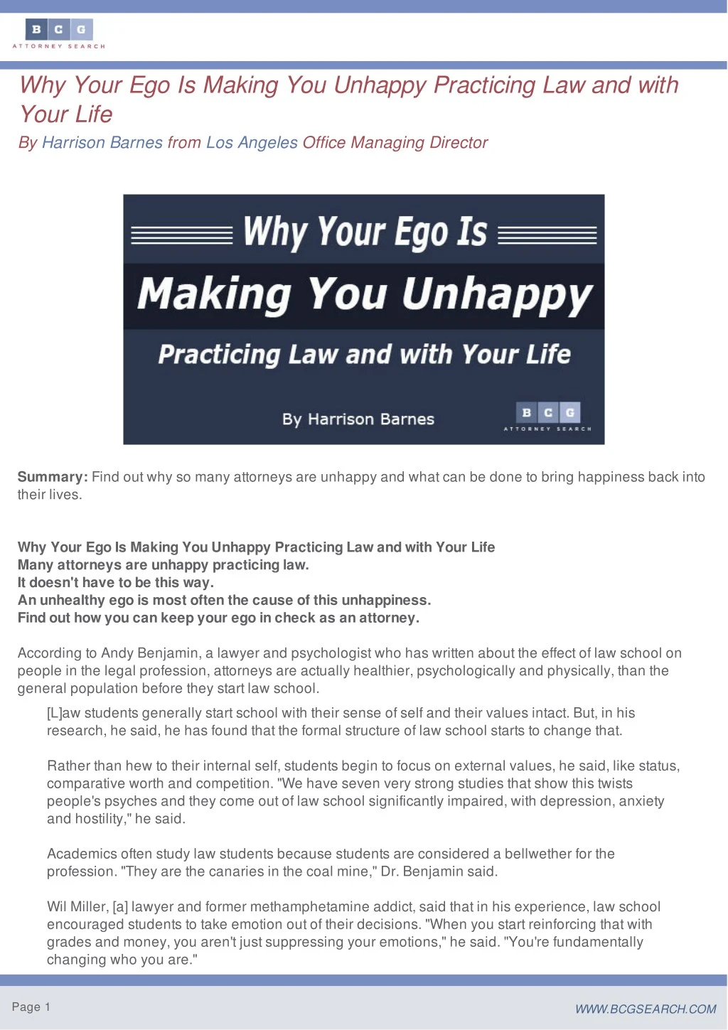 why your ego is making you unhappy practicing