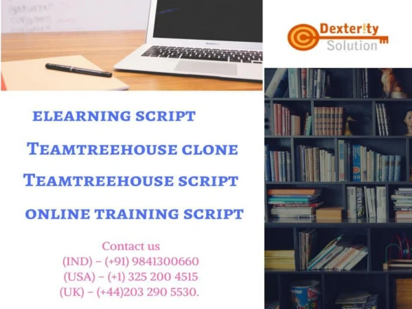 Teamtreehouse script - online training script