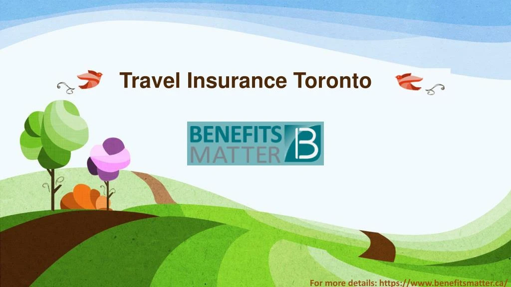 travel insurance toronto