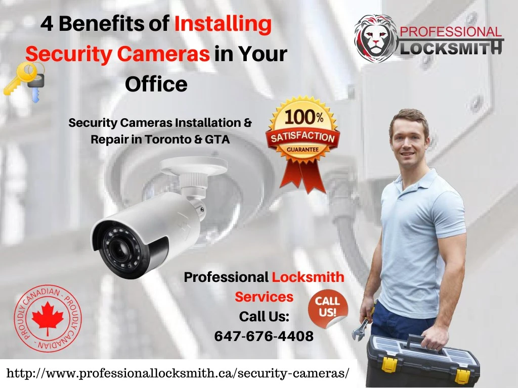 4 benefits of installing security cameras in your