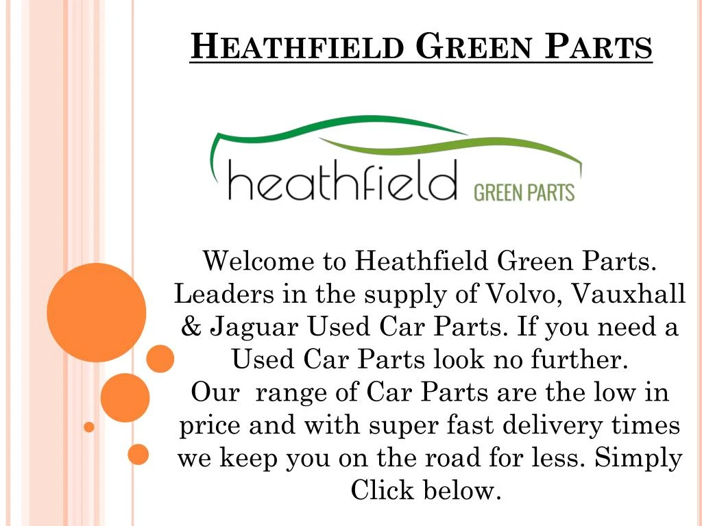 heathfield green parts