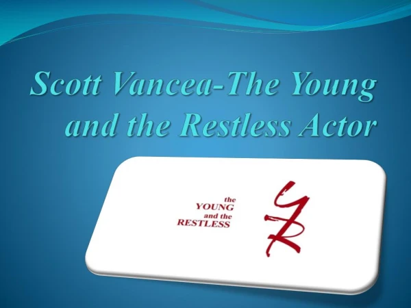 Scott vancea- The Young and the Restless
