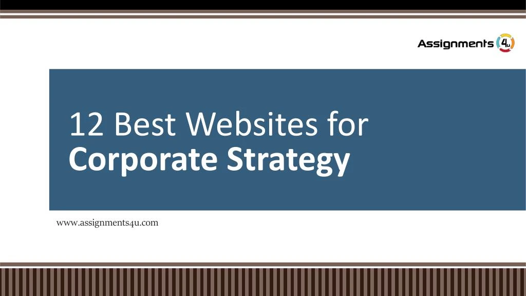 12 best websites for corporate strategy