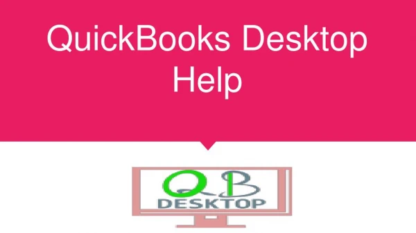 QuickBooks Desktop Help