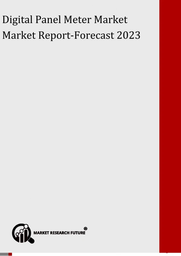 digital panel meter market report forecast 2023