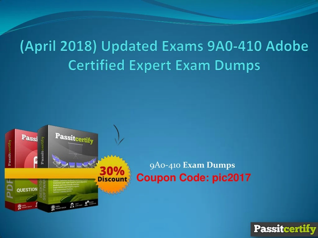 9a0 410 exam dumps coupon code pic2017